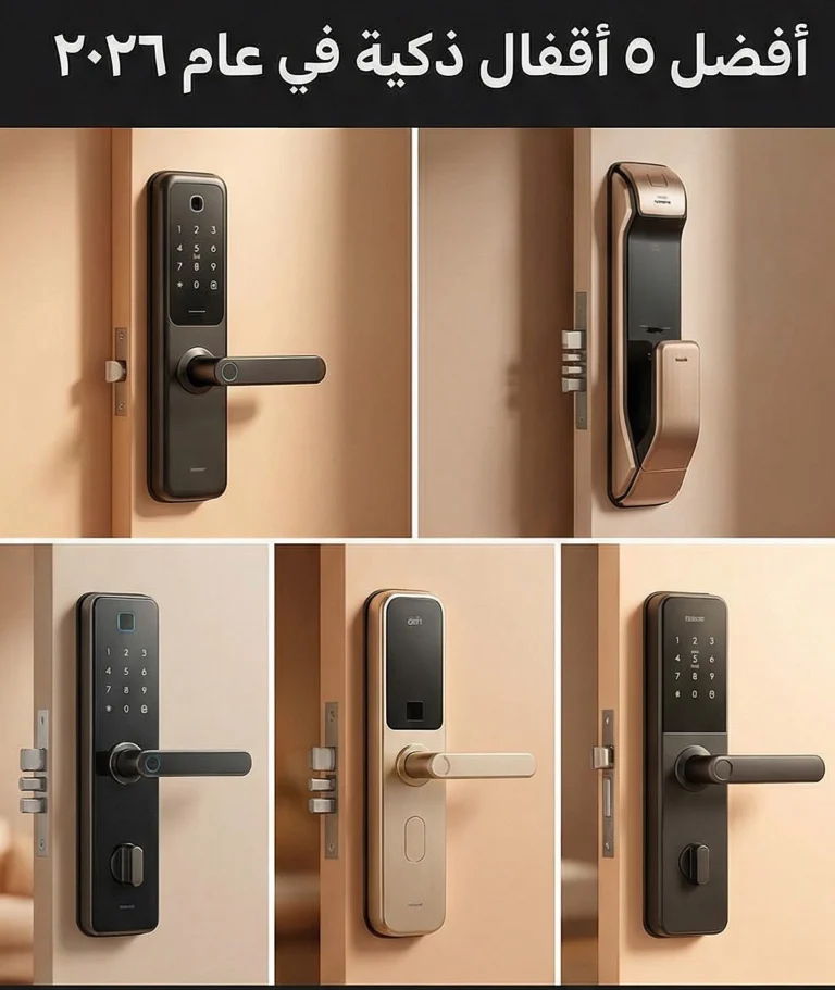 أفضل 5 أقفال ذكية في السعودية 2026 مع الأسعار — مقارنة شاملة محايدة